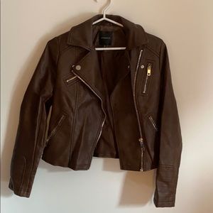 Leather jacket